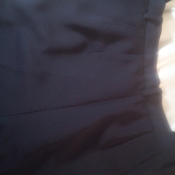 VINTAG Focus 2000 Dress Slacks 2 Pockets High Waist Belt loops 10 Petite Navy L… - Picture 5 of 12